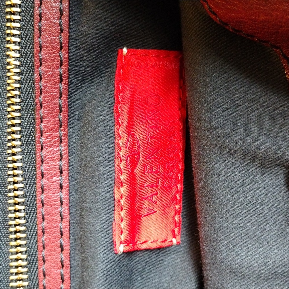 Valentino Garavani Handbag Burgundy patent Leather Braided Handle SOLD SOLD SOLD - Picture 13 of 15